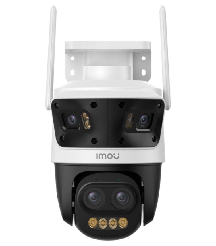 IMOU Cruiser Pano Z Quadruple-Lens 13MP Outdoor PTZ Security Camera, 5MP Pan & Tilt + 2×4MP Fixed Lenses, 12× Hybrid Zoom, 165° Panoramic View, 56m Full-Color/IR Night Vision, AI Human & Vehicle Detection, Smart Auto Tracking, 120dB Siren & Light Alarm, Dual-Band Wi-Fi 6 | IPC-S76DP-13M0N - Image 2