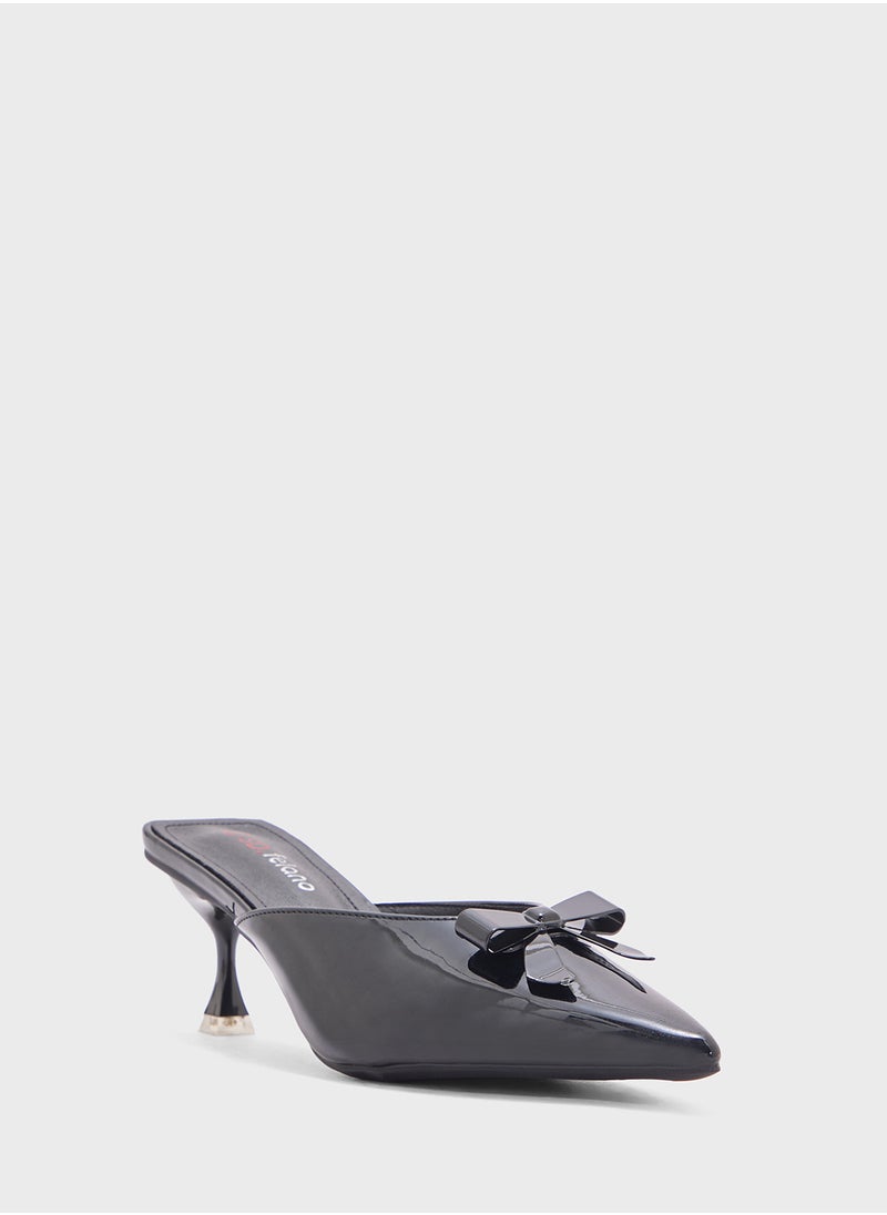 SD.Felano Mid Heeled Pointed Pump  - Image 2