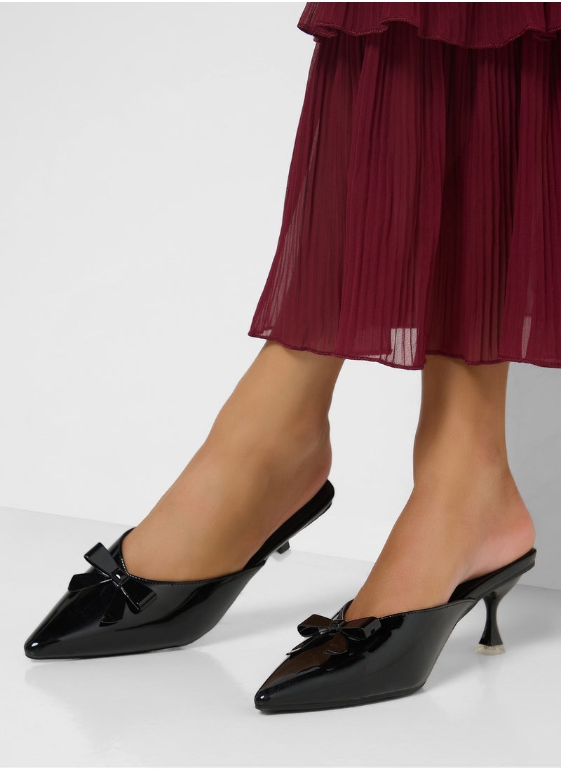 SD.Felano Mid Heeled Pointed Pump  - Image 5