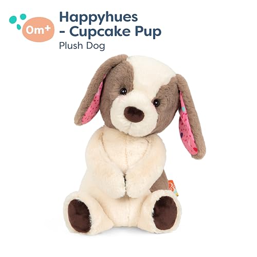 B. toys – 12-Inch Plush Dog – Huggable Dog Stuffed Animal Toy – Soft & Cuddly Plush Puppy – Washable – Babies, Toddlers, Kids – Happy Hues – Cupcake Pup – 0+ Months - Image 5