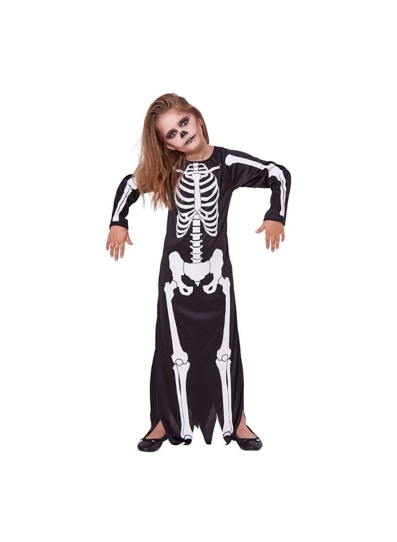 MAD TOYS Skeleton Dress Kids Costume 11-12 Years  - Image 1