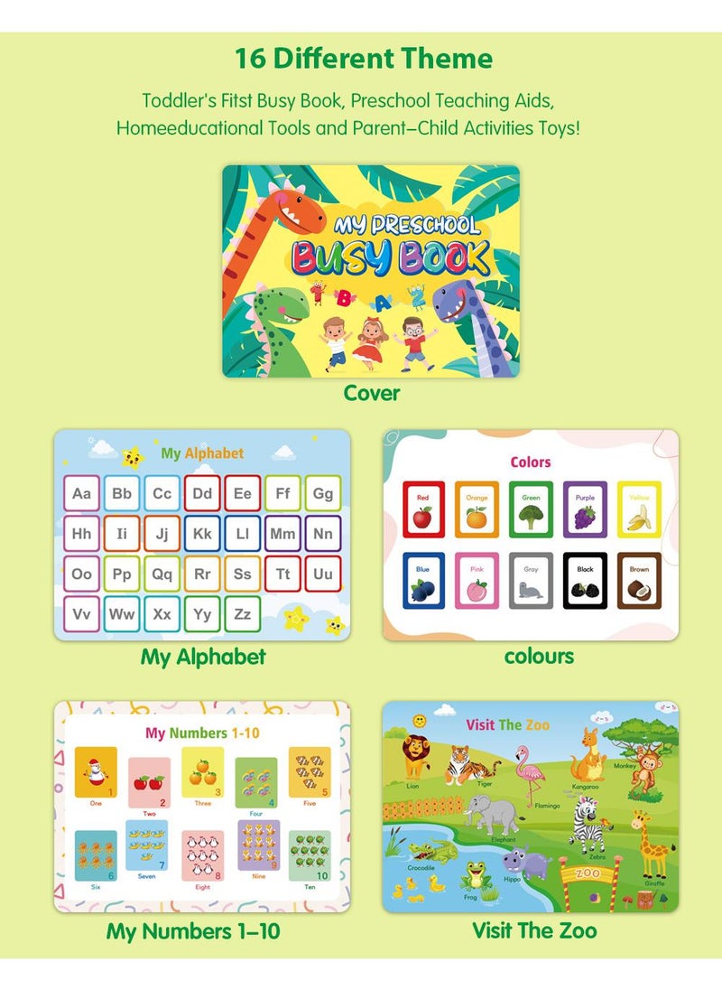 Generic - Children's Busy Book Early Education Cognition Tearing Pasting Flipping Through Books Enlightenment And Quiet Books - Image 1