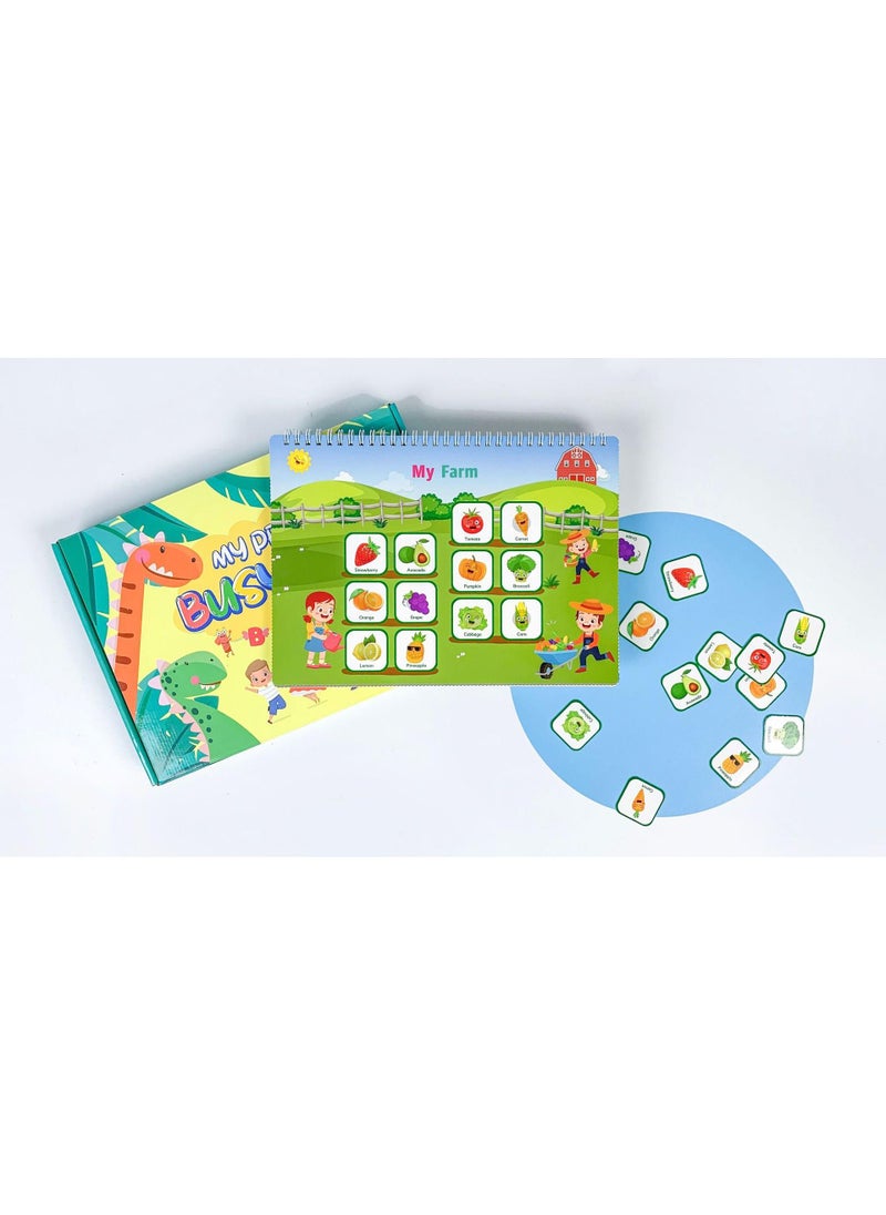 Generic - Children's Busy Book Early Education Cognition Tearing Pasting Flipping Through Books Enlightenment And Quiet Books - Image 1
