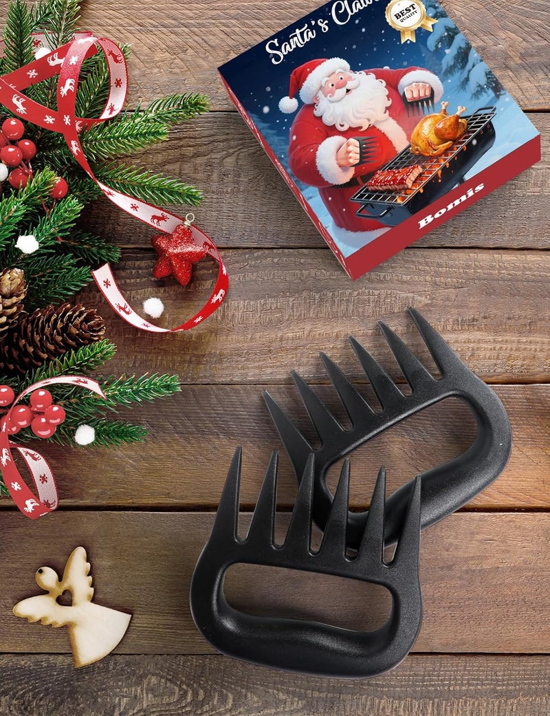 bomis Meat Shredder Claws, Pulled Pork Claws Tool, BBQ Grilling Gifts for Men, Stocking Stuffers Christmas Gifts for Men Women Dad Father Husband - Image 2