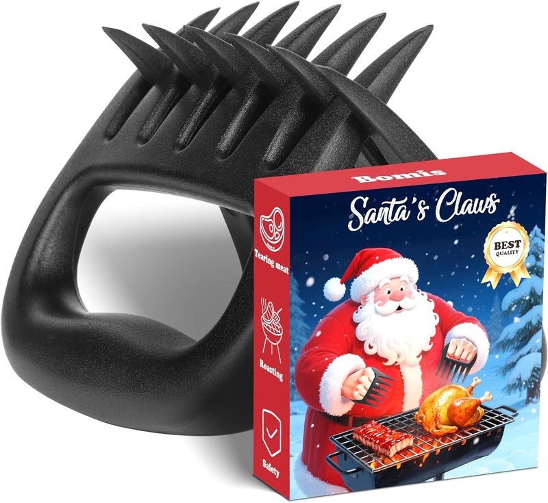 bomis Meat Shredder Claws, Pulled Pork Claws Tool, BBQ Grilling Gifts for Men, Stocking Stuffers Christmas Gifts for Men Women Dad Father Husband - Image 1
