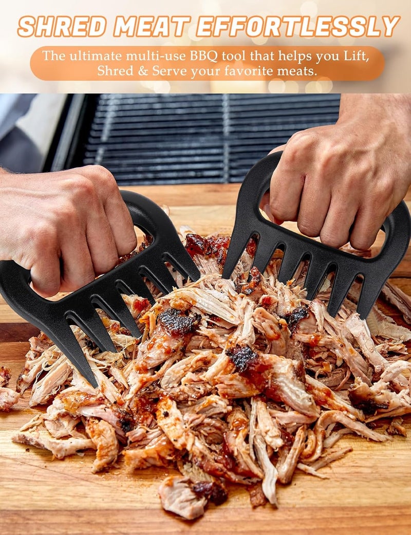 bomis Meat Shredder Claws, Pulled Pork Claws Tool, BBQ Grilling Gifts for Men, Stocking Stuffers Christmas Gifts for Men Women Dad Father Husband - Image 4