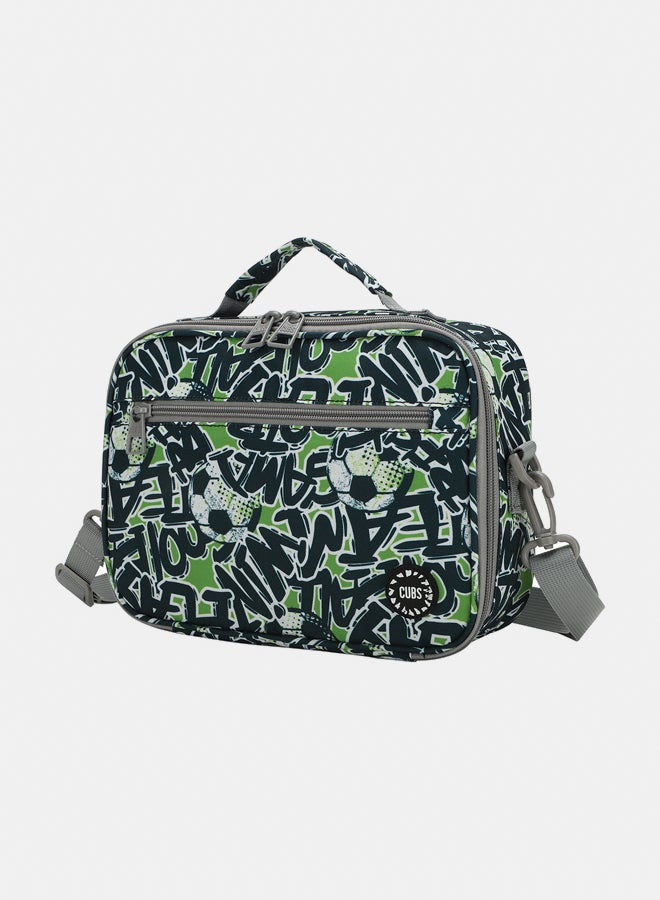 CUBS Junior Graffiti Football Lunch bag - Image 1