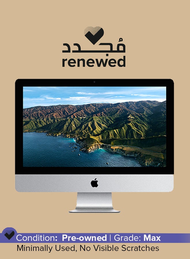 Apple Renewed - iMac MMQA2 (2017) Desktop With 21.5-Inch Display,Intel Core i5 Processor/7th Gen/8GB RAM/1TB HDD/1538MB Intel Iris Plus Graphics 640 English Silver - Image 1