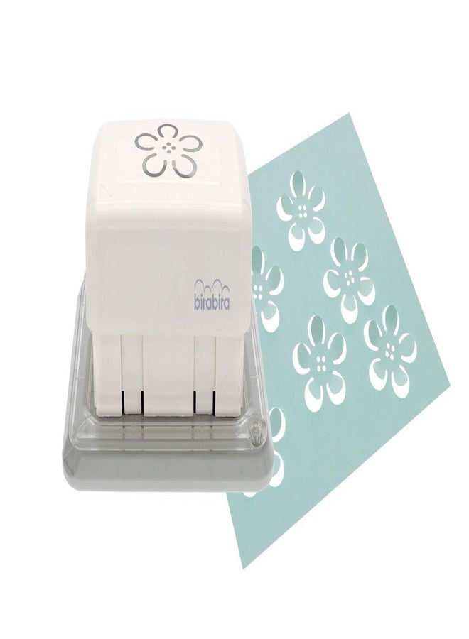 BiraBira Bira Everywhere Punch All Over The Page Craft Punch, Flower 1 and Butterfly (Flower 1) - Image 1