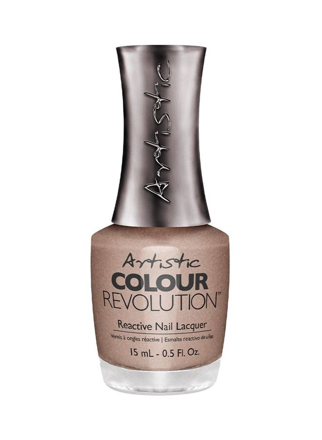 Artistic Nail Design Nail Lacquer -She'S A Spark Plulg | Soft Beige Shimmer - 15 Ml