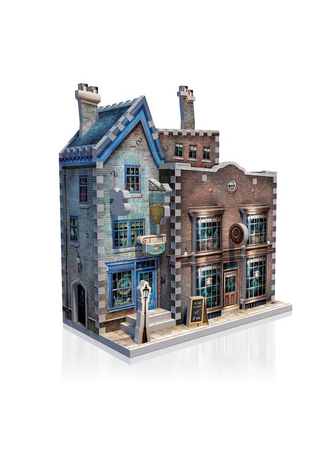 WREBBIT 3D مجموعة زقاق diagon: أوليفاندرز وسكريبولوس (295 قطعة) | لغز | للأعمار 14 وما فوق - Image 2