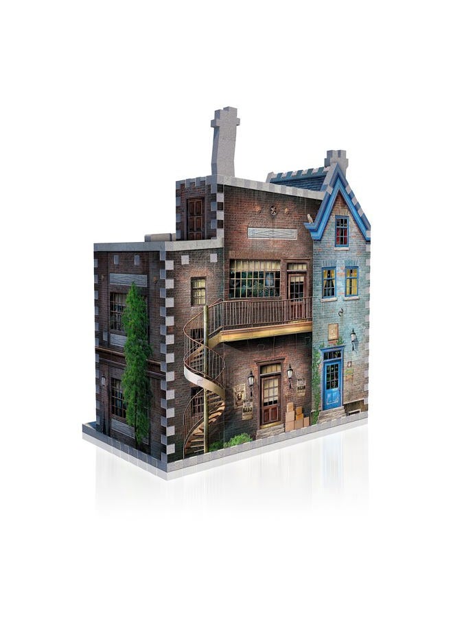 WREBBIT 3D مجموعة زقاق diagon: أوليفاندرز وسكريبولوس (295 قطعة) | لغز | للأعمار 14 وما فوق - Image 3
