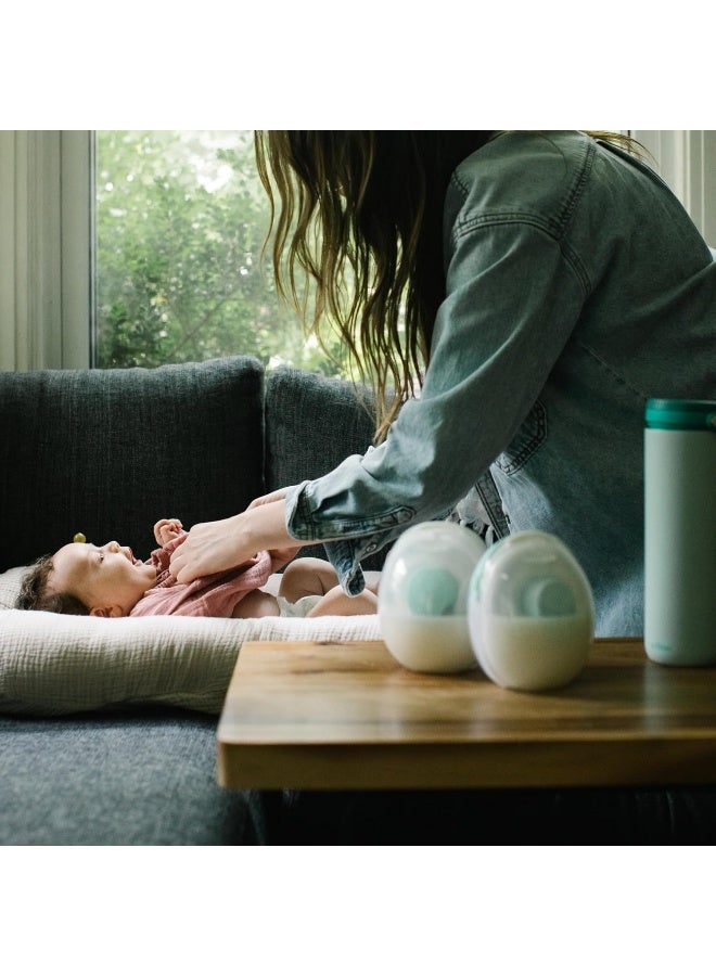 Willow ويلو جو - مضخة ثدي بدون استخدام اليدين - مضخة رضاعة قابلة للارتداء - محمولة، كهربائية، بدون سلك، و 9 مستويات من قوة الشفط بمستوى المستشفى - أساسيات ما بعد الولادة - مضخة ثدي مزدوجة - Image 5