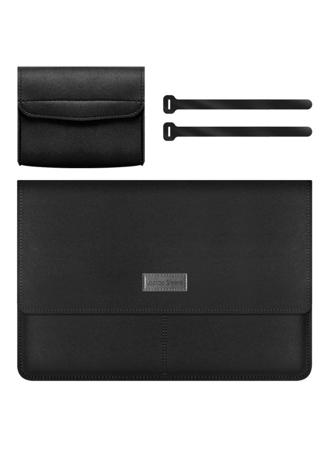 Notebook 15-inch Inner Bag For Huawei Mate 14-inch For Apple Macbook Ultra-thin Storage Bag Computer Bag-Color:Black-Applicable Model:15.4/15.6/16.1 Inches