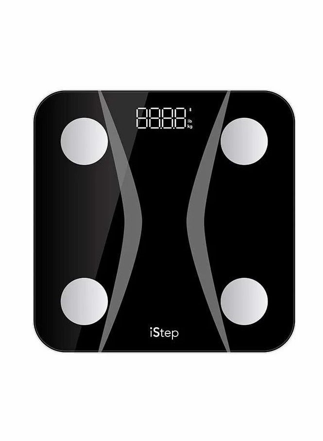 اي ستيب ميزان iStep الذكي CF516 باللون الأسود - جهاز قياس مكونات الجسم مع بلوتوث ودقة عالية - Image 1