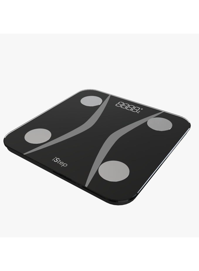 اي ستيب ميزان iStep الذكي CF516 باللون الأسود - جهاز قياس مكونات الجسم مع بلوتوث ودقة عالية - Image 5