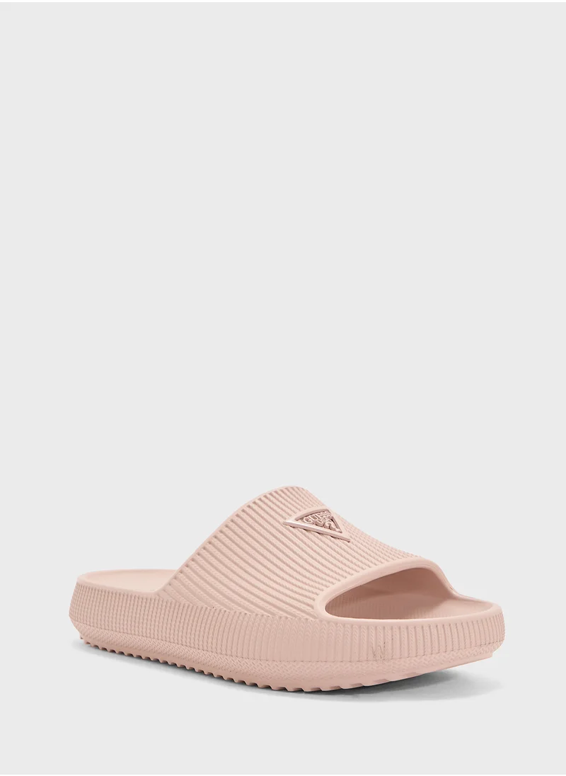 GUESS Molded Single Strap Slydes