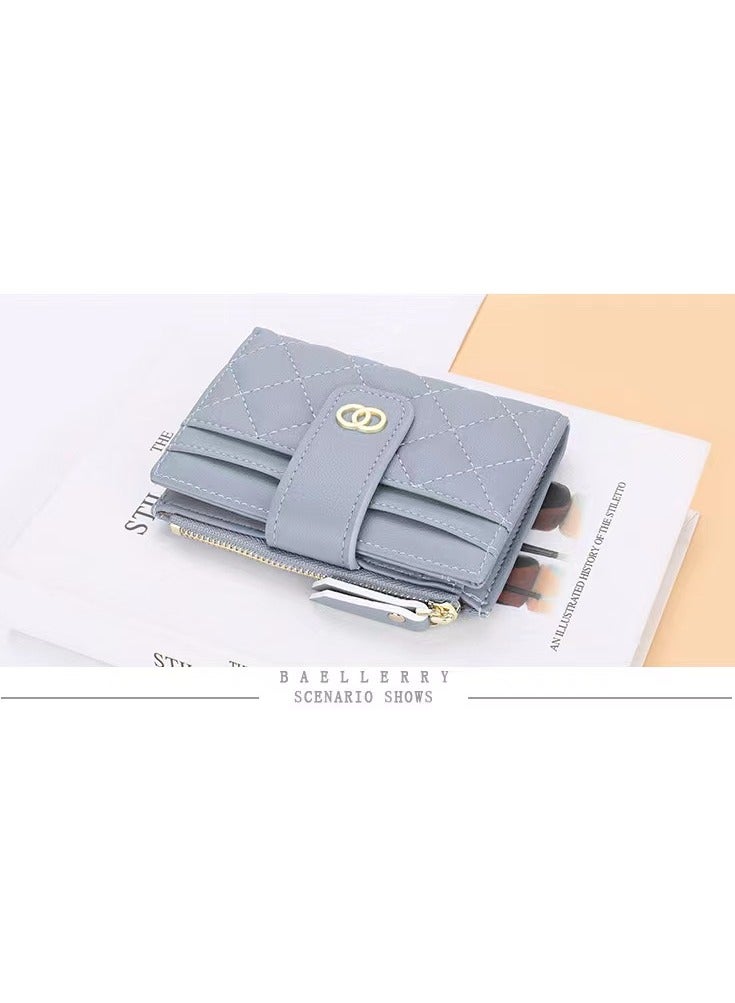 baellerry Leather Wallet Blue - Image 2