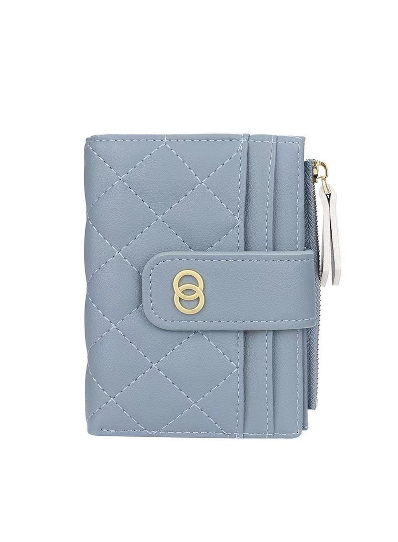 baellerry Leather Wallet Blue - Image 1