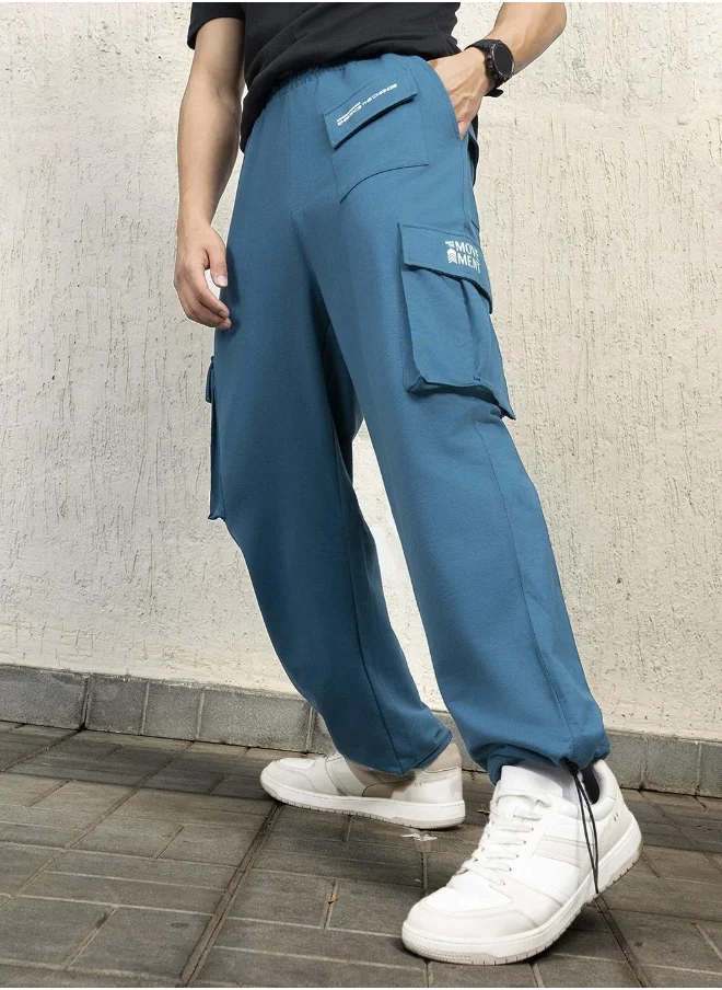 هوبرهولمي Blue Pants For Men