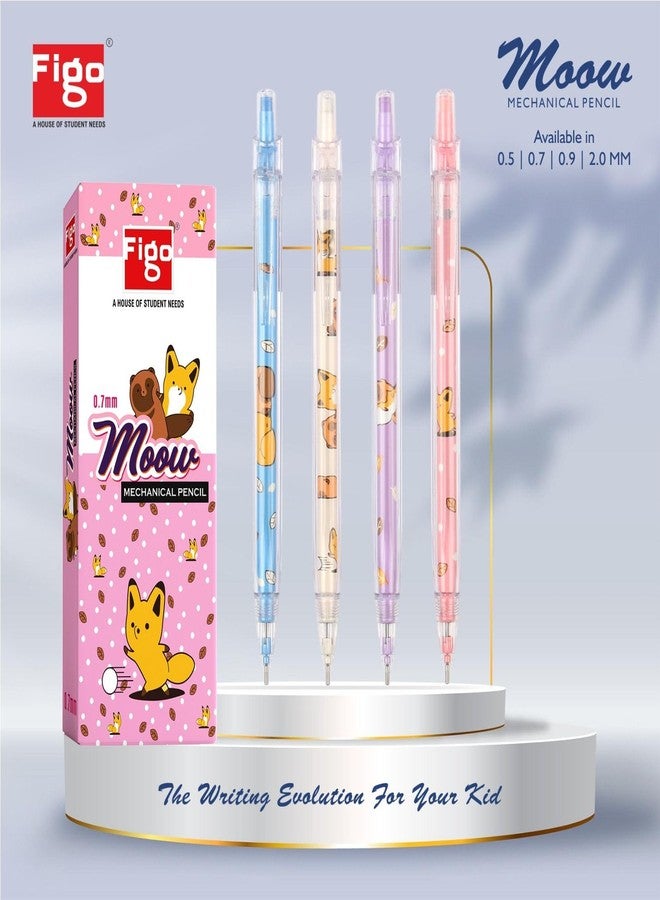 Figo Moow 0.7 Mechanical Lead Pencil with 10 Free 0.7mm leads (Pack of 10) - Image 3