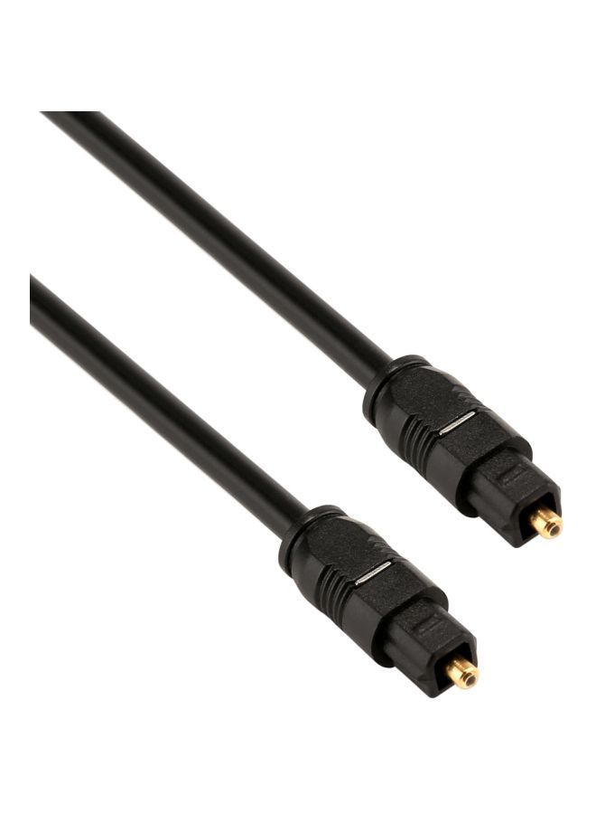 NIBEMINENT Male To Digital Optical Audio Cable Black - Image 2
