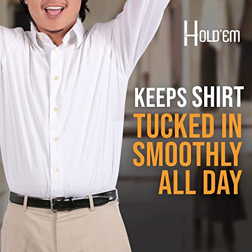 HOLD'EM Hold’Em Elastic Shirt Stays for Men, Shirt Stay for a Polished Look, Adjustable Shirt Stays, Durable Shirt Tucker for Men, Suit Accessories Must Have, Available in 3 Styles, Black - Image 5