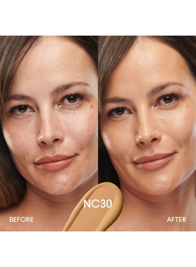 MAC studio radiance high coverage serum foundation nc30 Beige - Image 3
