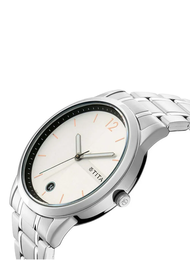 TITAN Stainless Steel Analog Wrist Watch 1806SM01