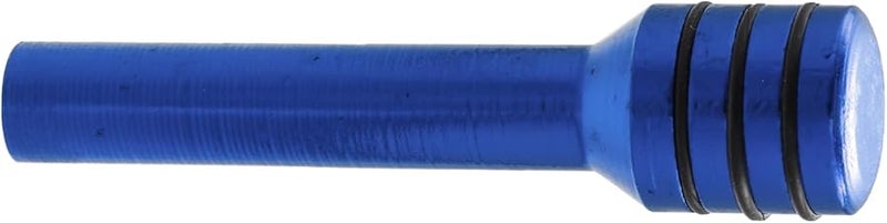 4 قطع من مقابض قفل باب السيارة المصنوعة من سبائك الألومنيوم الزرقاء، خيوط M4x0.7 مم، دبابيس سحب داخلية عالمية - Image 5