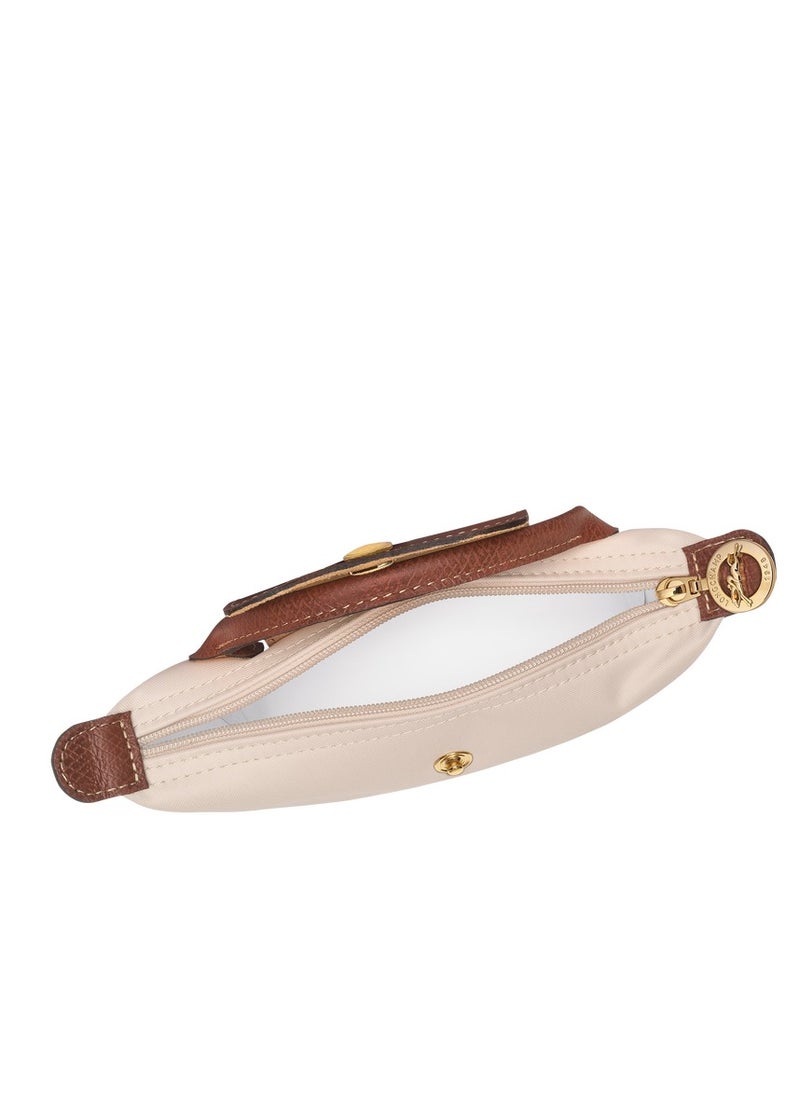 Longchamp - Ladies' handbag, mini makeup bag, shoulder bag paper white - Image 1