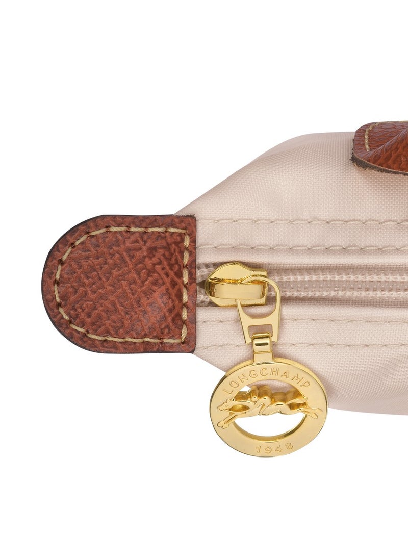 Longchamp - Ladies' handbag, mini makeup bag, shoulder bag paper white - Image 1
