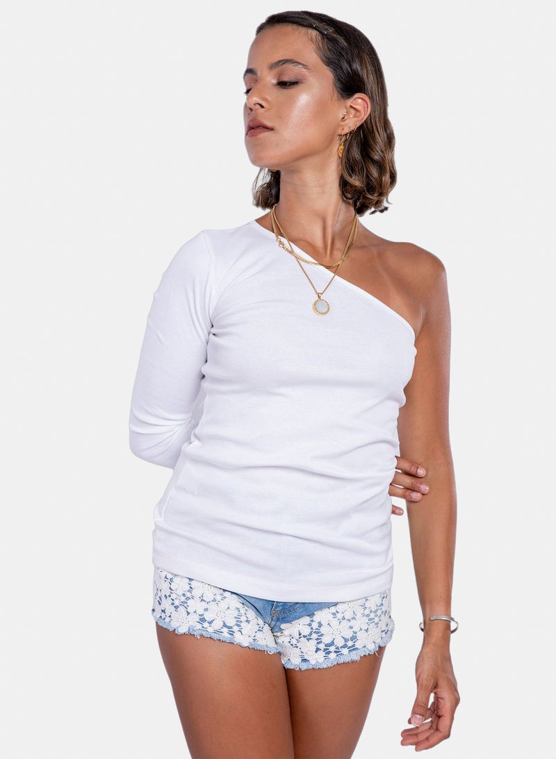 belle Long Sleeves Off Shoulder Top - Image 2
