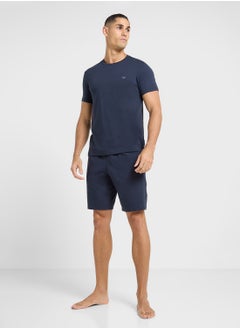 EMPORIO ARMANI Logo Short Pyjama Set  - Image 1