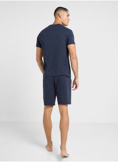 EMPORIO ARMANI Logo Short Pyjama Set  - Image 2