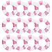 JarThenaAMCS 12Pcs White Pink Inflatable Swimming Float Toy Striped Swim Ring Fun Print Pool Lounger Tube for Teen Boy Girl Summer Swimming Beach Party 228 Inch - Image 2