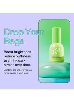 Bubble Skincare Morning Rays Brightening Eye Cream - Vitamin C Under Eye Cream for Dark Circles & Puffiness - Enriched with Green Tea Extract to Calm, Protect & Soothe Skin (15ml)  - Image 3