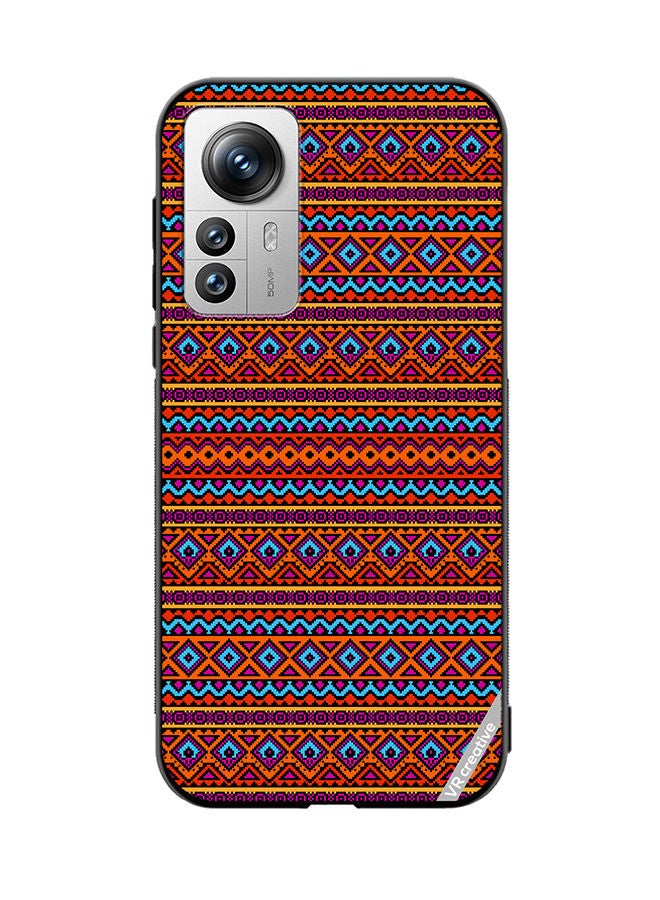 VR CREATIVE Protective Case Cover For Xiaomi 12 Pro Texture Design Multicolour - Image 1