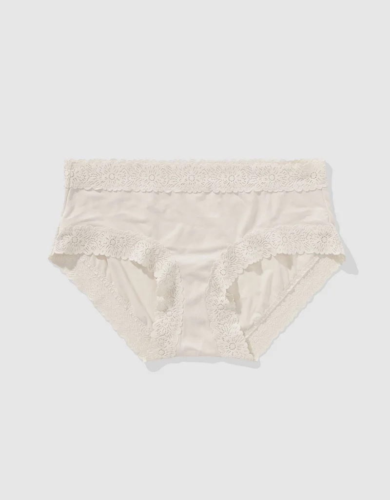 Aerie  Aerie Sunnie Blossom Lace Boybrief Underwear for Women | Best Price UAE