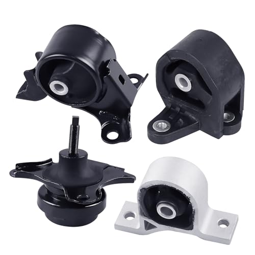 BEBLEPANY Engine Motor Transmission Mount Kit 4pcs Compatible with Fits 20012005 Honda Civic 17L Replace A4511 A6588 A6591 A6595 - Image 1