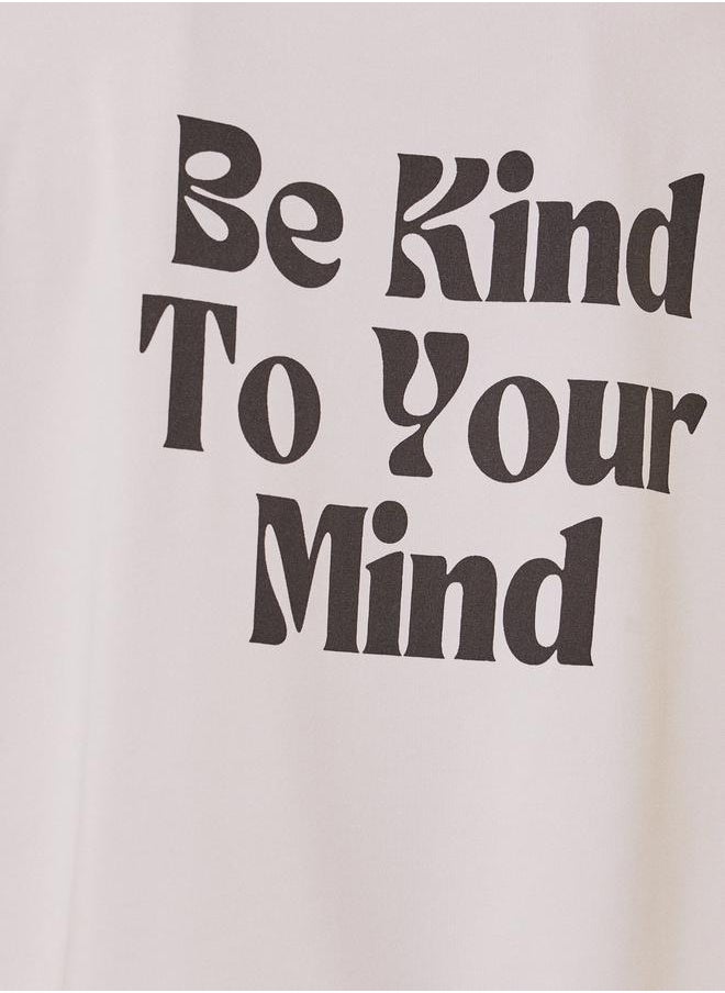 Take Two Oversized round Neck Graphic T-Shirt  - Image 4