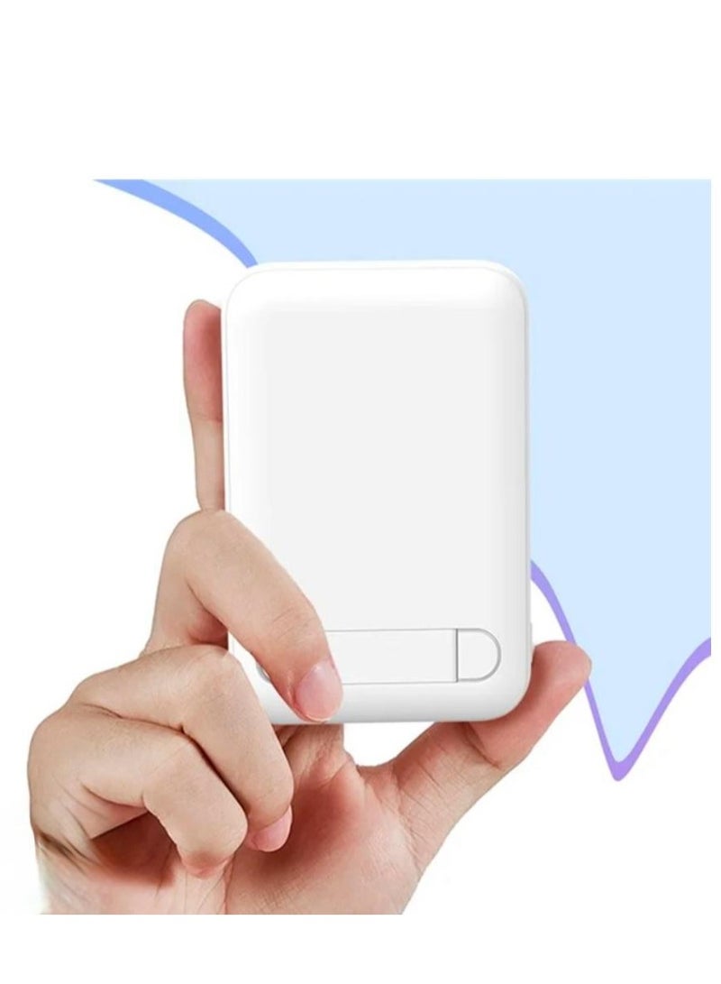 جولف لينك شاحن باور بانك محمول مغناطيسي سريع لهواتف أبل آيفون 12/13/14/15 سلسلة 10000 مللي أمبير في الساعة أبيض - Image 5