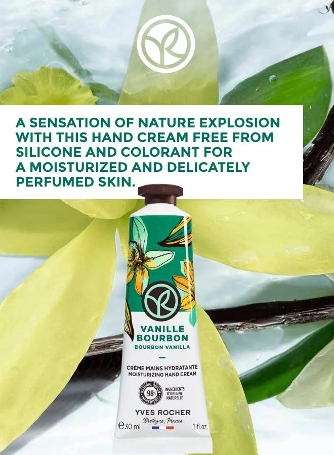 Yves Rocher HAND CREAM BOURBON VANILLA 30ML TUBE