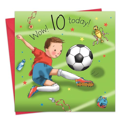 Twizler Happy Birthday Card for Boys, 6.1 x 6.1 Inches, Printed on Cardstock with Premium Envelope - Image 1