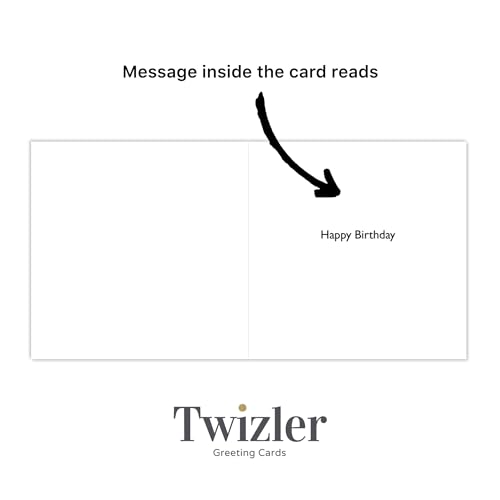 Twizler Happy Birthday Card for Boys, 6.1 x 6.1 Inches, Printed on Cardstock with Premium Envelope - Image 4