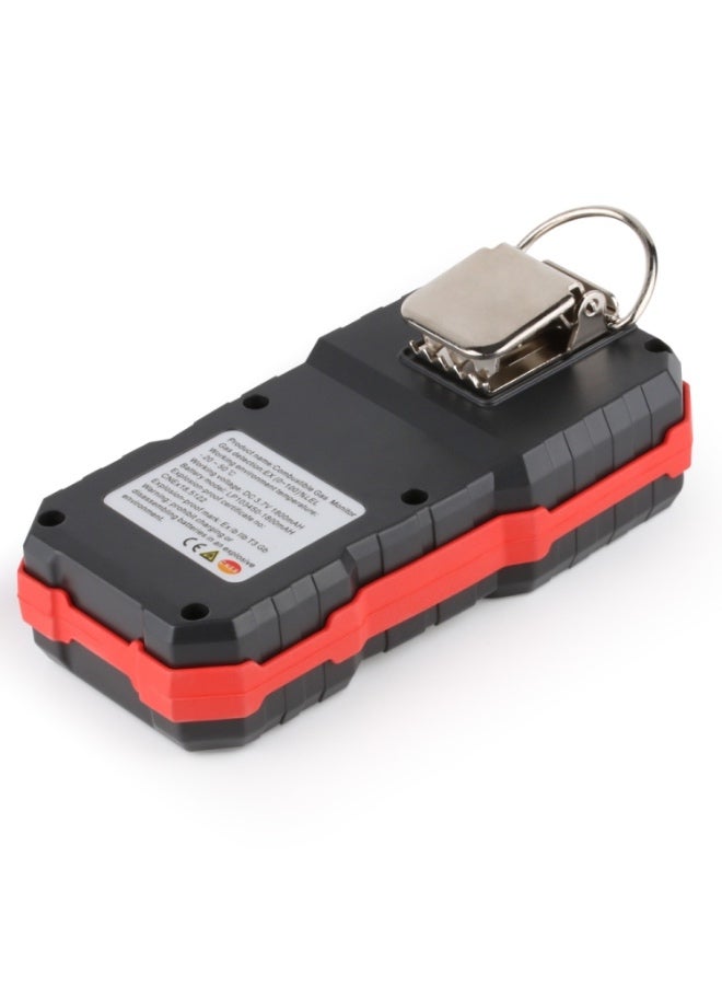 جهاز مراقبة غازات متعدد الوظائف WINTACT WT8811 مزود بشاشة LCD قابلة لإعادة الشحن، يجمع بين 4 أجهزة استشعار في واحد لقياس الغازات القابلة للاشتعال وغاز الأكسجين (O₂) وكبريتيد الهيدروجين (H₂S) وأول أكسيد الكربون (CO)، مع إنذار صوتي وضوئي واهتزازي - Image 4