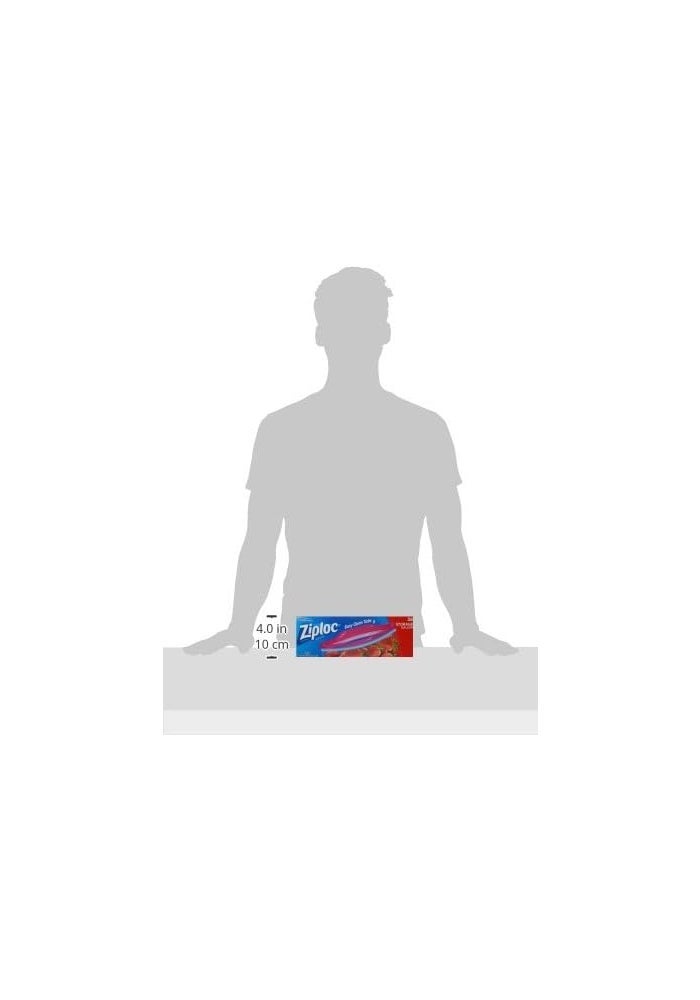 Ziploc Gallon Storage Bags with Smart Zipper Plus Seal, 38 Count - Perfect for Food Storage and Organization - Image 3