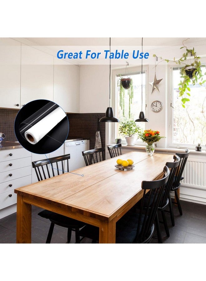 SUNBIRD SUNBIRD Transparent Plastic Roll Vinyl Kitchen Counter Coating, Self Adhesive, Clear Contact Paper Clear Book Cover Film, for Splash Guard for Kitchen, Tile Protector, (60cm x 200cm, Tile Sticker)  - Image 5