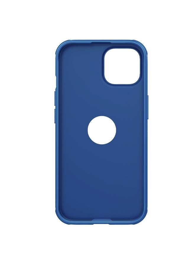 نيلكين جراب لهاتف iPhone 15 Super Frosted Shield Pro جراب واقٍ للهاتف مع شعار مقطوع - Image 3