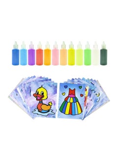 Coolbaby Kids Drawing Board Sets Diy Sand Painting Toys For Children Bubble Sand Handmade Picture(12 Pictures)